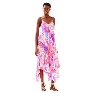 Lilly Pulitzer Rylan Silk Maxi Dress Size S